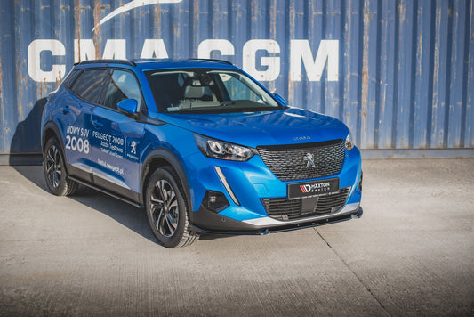 Front Ansatz V.1 für Peugeot 2008 Mk2 Carbon Look
