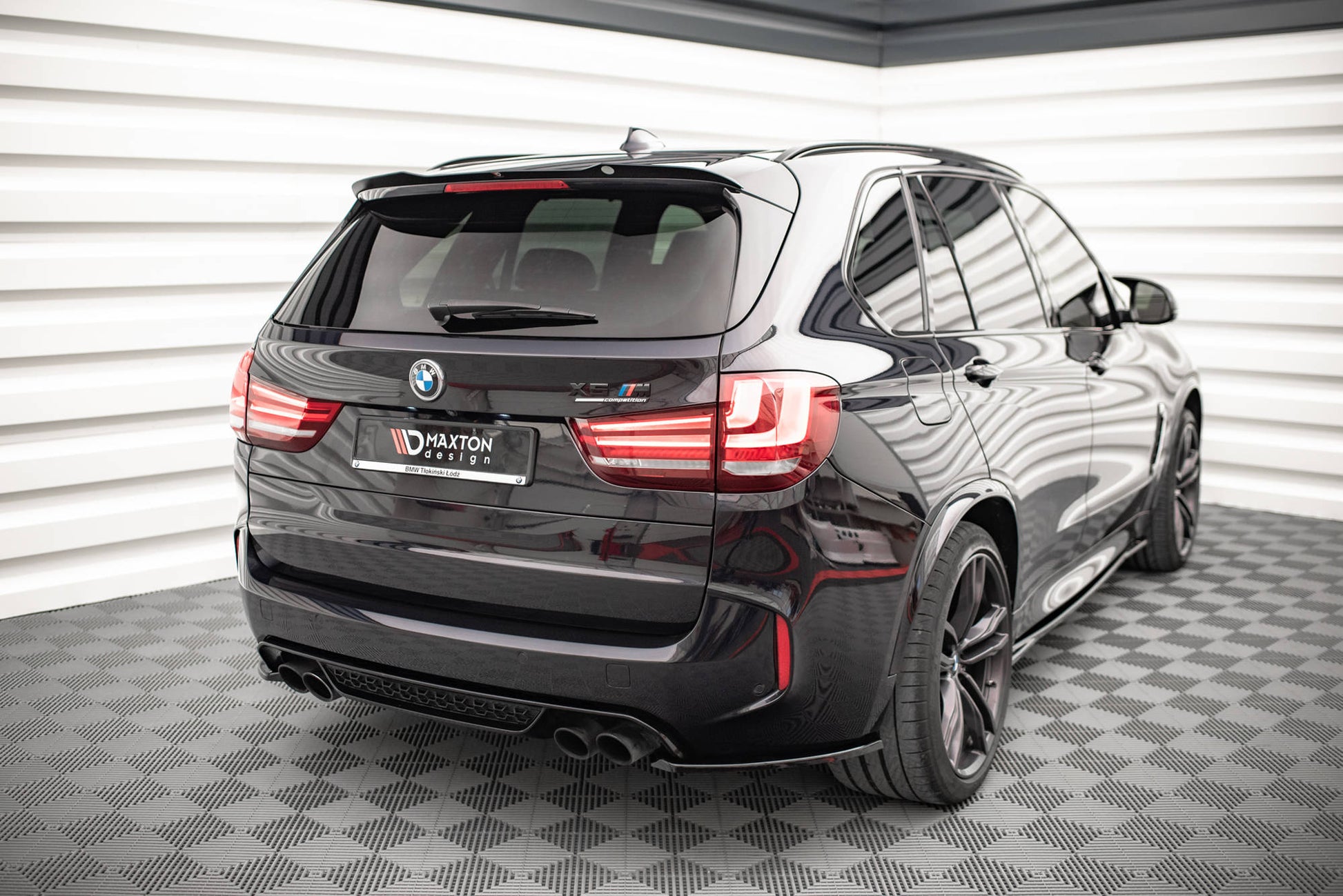 Spoiler CAP für BMW X5 M F15 Carbon Look