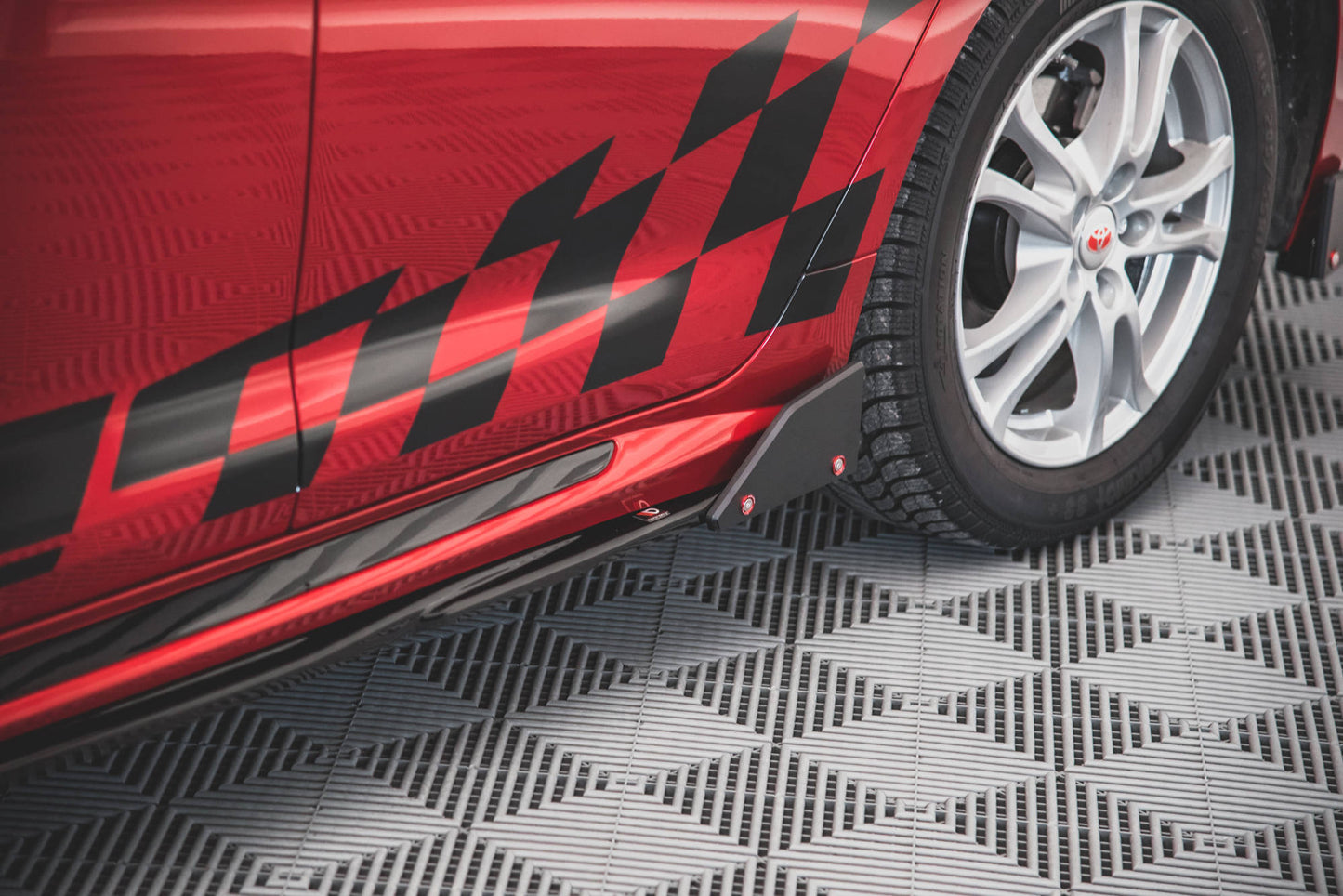 Seitenschweller Ansatz für + Flaps  V.1 Toyota Corolla GR Sport Hatchback XII