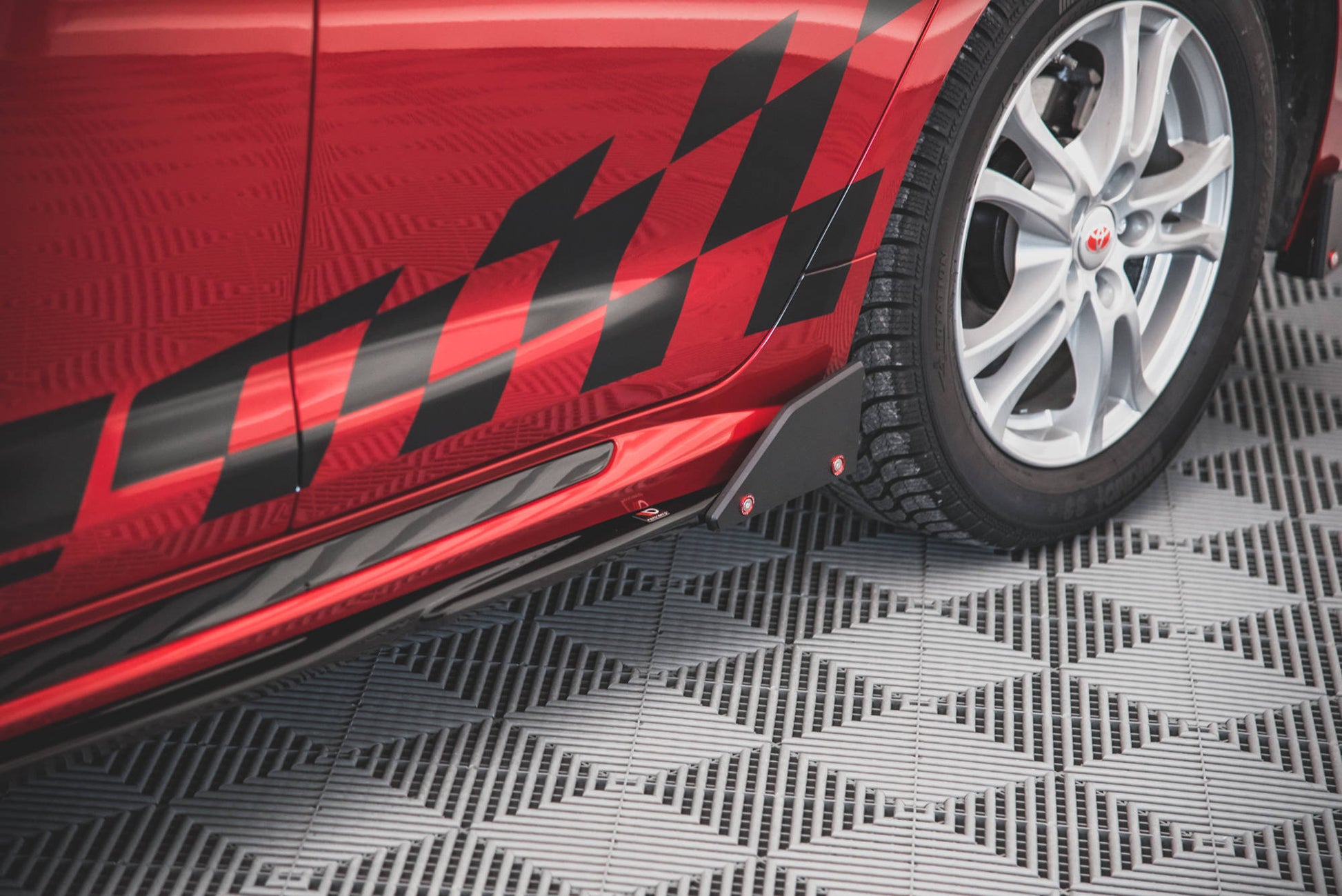 Seitenschweller Ansatz für + Flaps  V.1 Toyota Corolla GR Sport Hatchback XII