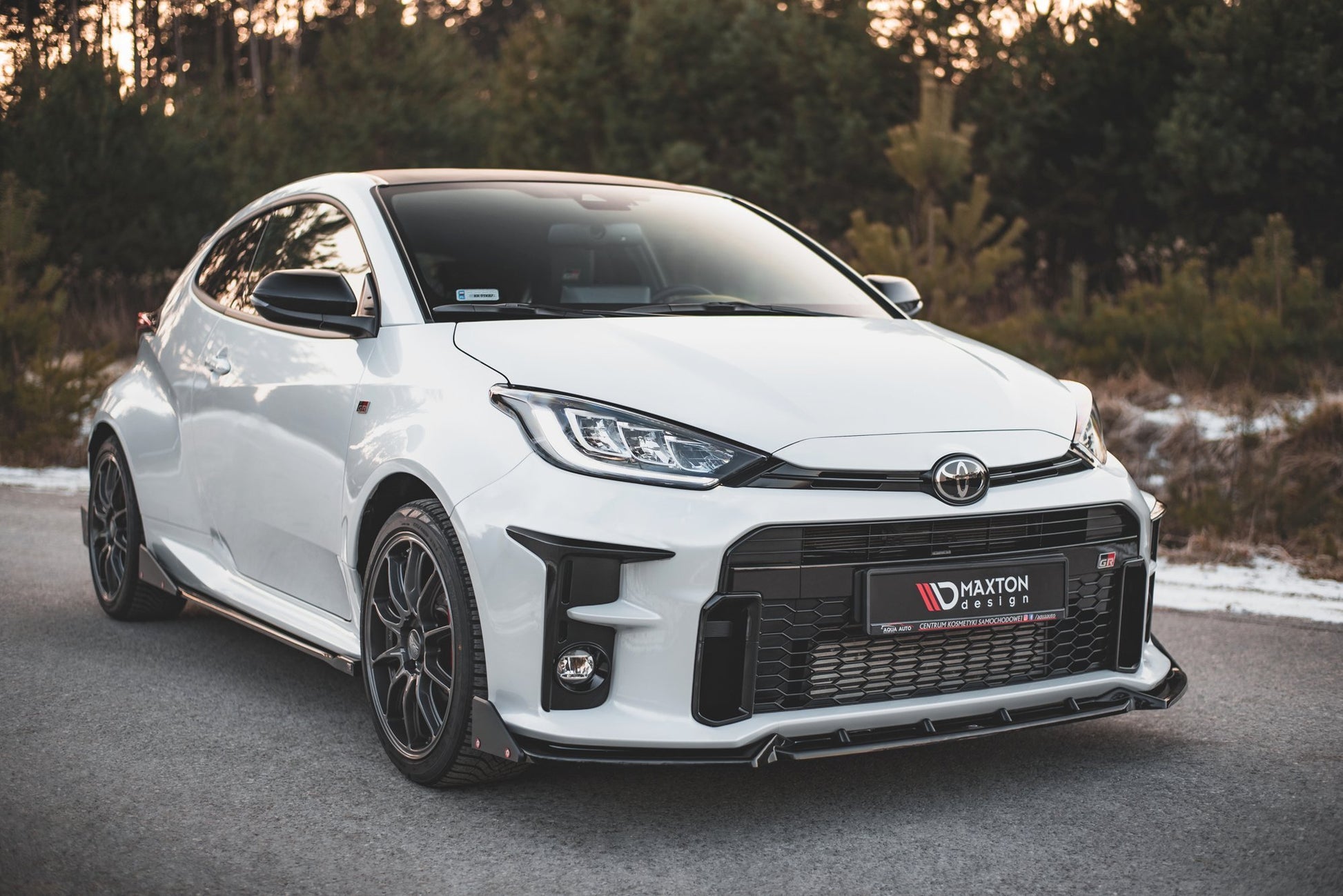 Front Ansatz +Flaps für V.2 Toyota GR Yaris Mk4
