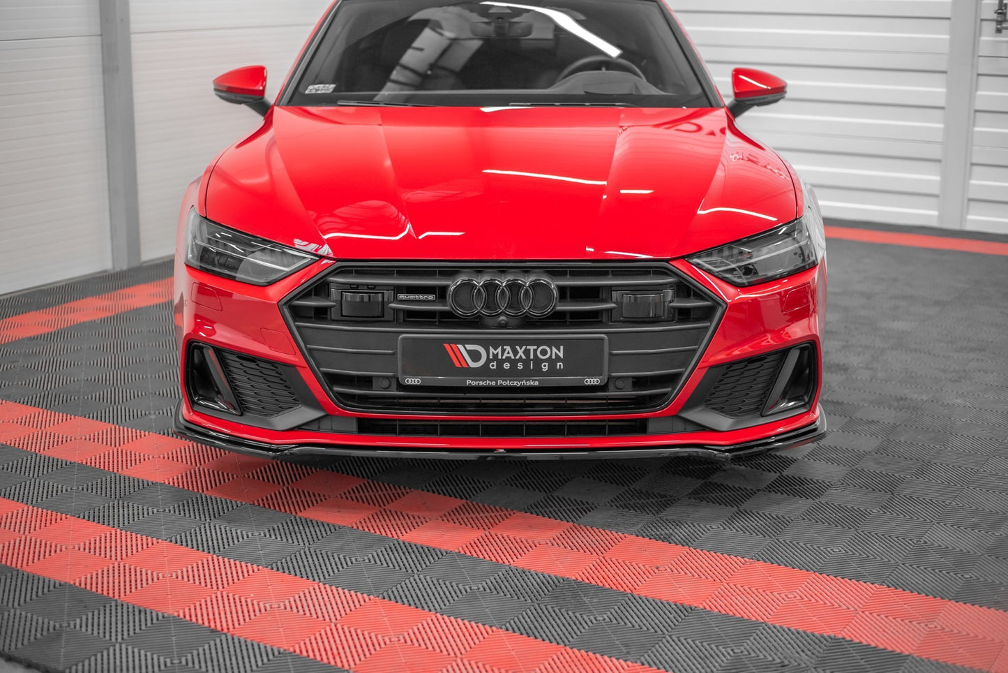 Front Ansatz V.1 für Audi A7 C8 S-Line / S7 C8 schwarz matt