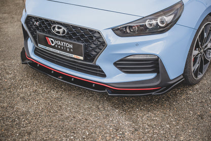 Front Ansatz V.5 für Hyundai I30 N Mk3 Hatchback/ Fastback schwarz matt