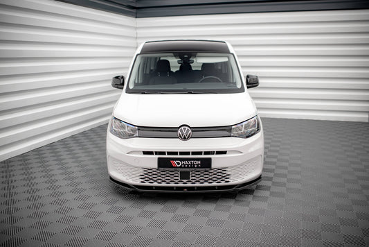 Front Ansatz V.1 für Volkswagen Caddy Mk5 schwarz matt
