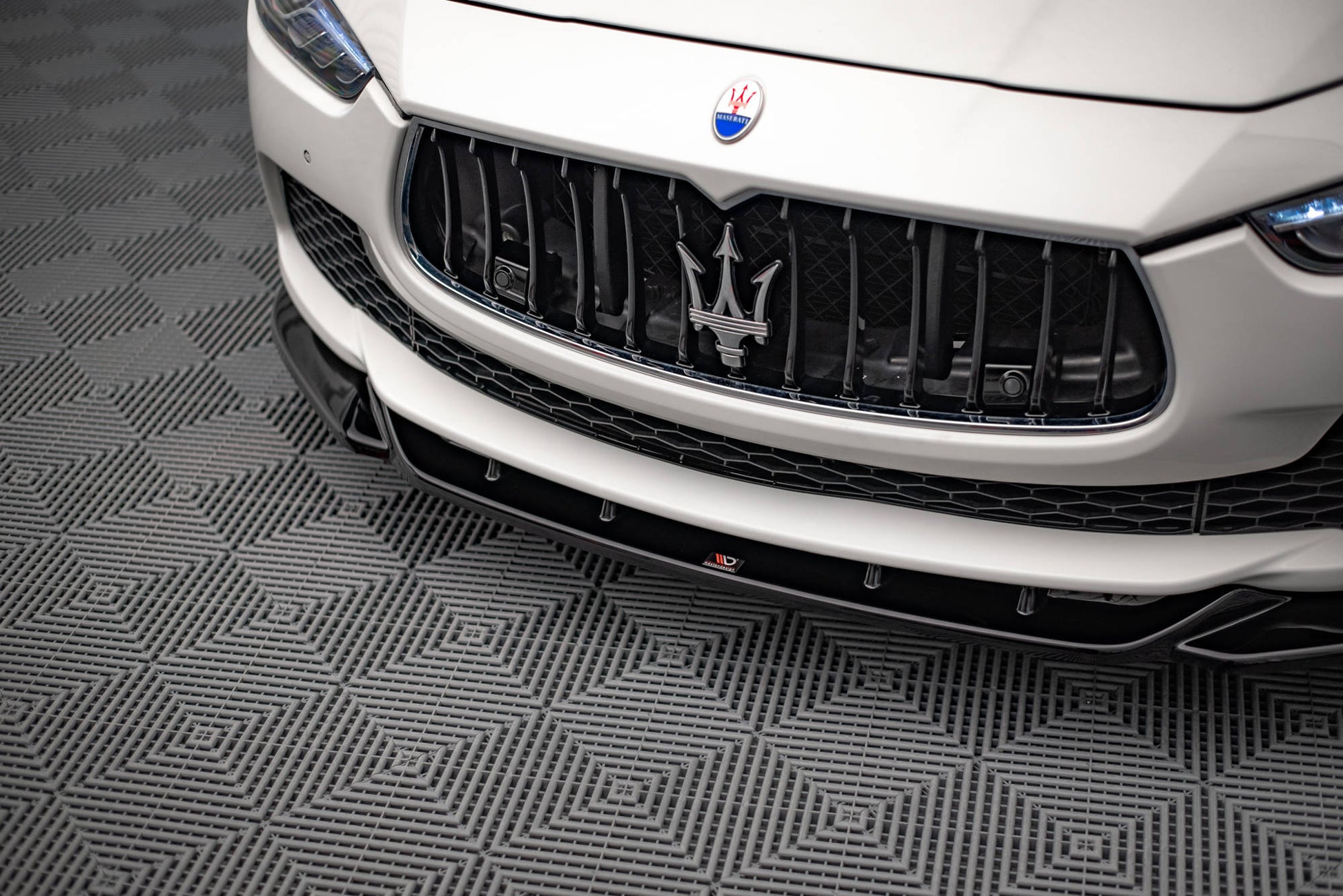 Front Ansatz V.1 für Maserati Ghibli Mk3 Carbon Look