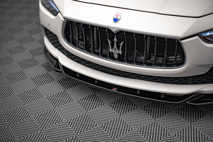 Front Ansatz V.1 für Maserati Ghibli Mk3 Carbon Look