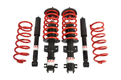 K.A.W. Pluskit Fahrwerk 2250-7910-KV Volvo 900 (945) Kombi 5türig NUR VA Typ 944-965 65 mm /