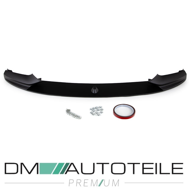 Frontspoiler Lippe 3-teilig Sport-Performance Matt schwarz passt für BMW 5er F10 F11 M-Paket