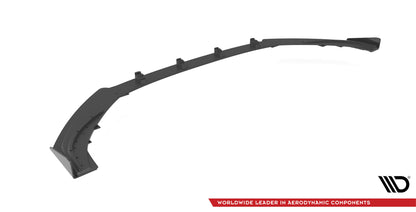 Street Pro Front Ansatz für +Flaps für V.1 + Flaps Audi S3 Sportback 8V Facelift schwarz Hochglanz