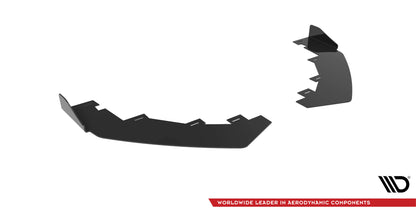 Front Flaps Volkswagen Golf R Mk7 schwarz Hochglanz
