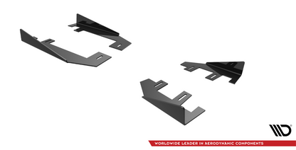 Side Flaps Opel Astra GTC OPC-Line J schwarz Hochglanz