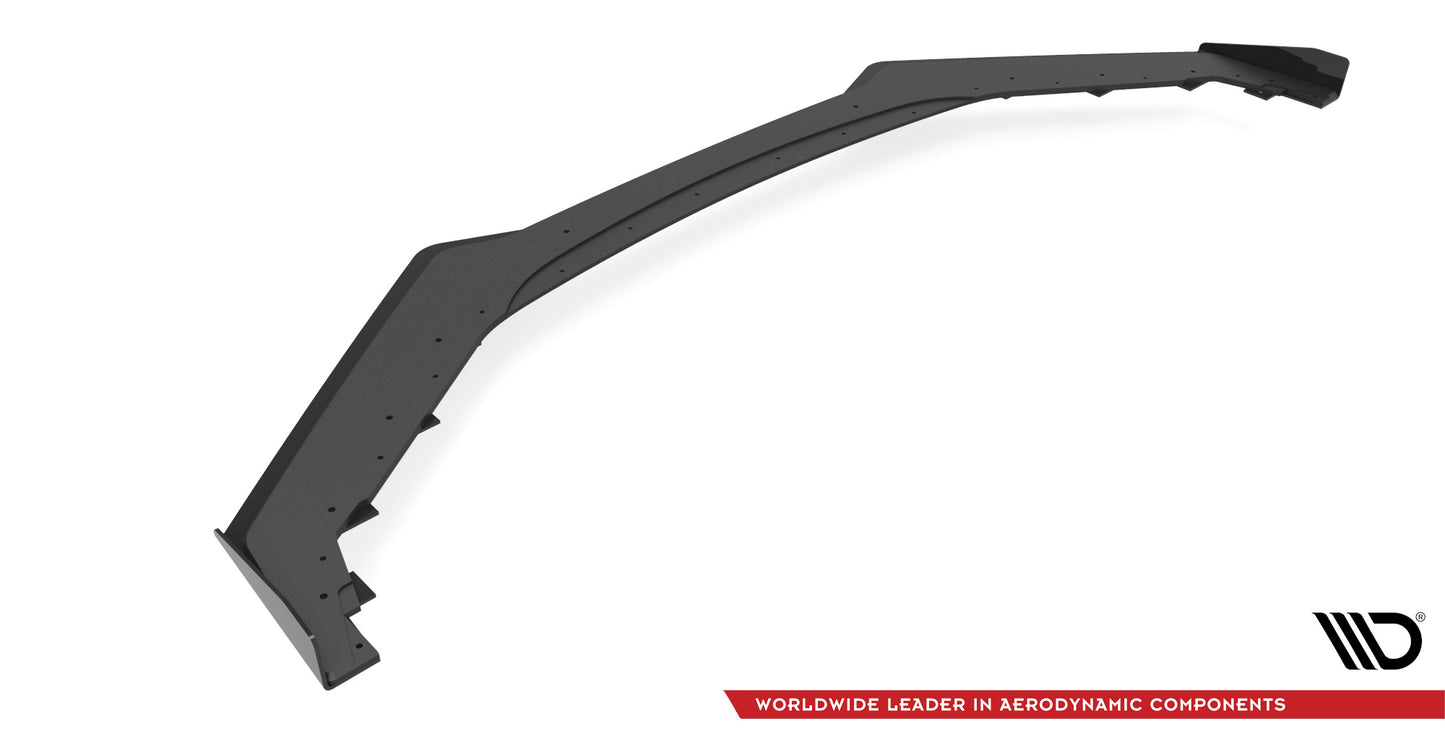 Street Pro Front Ansatz für +Flaps für V.1 + Flaps Subaru BRZ Mk1 Facelift schwarz Hochglanz