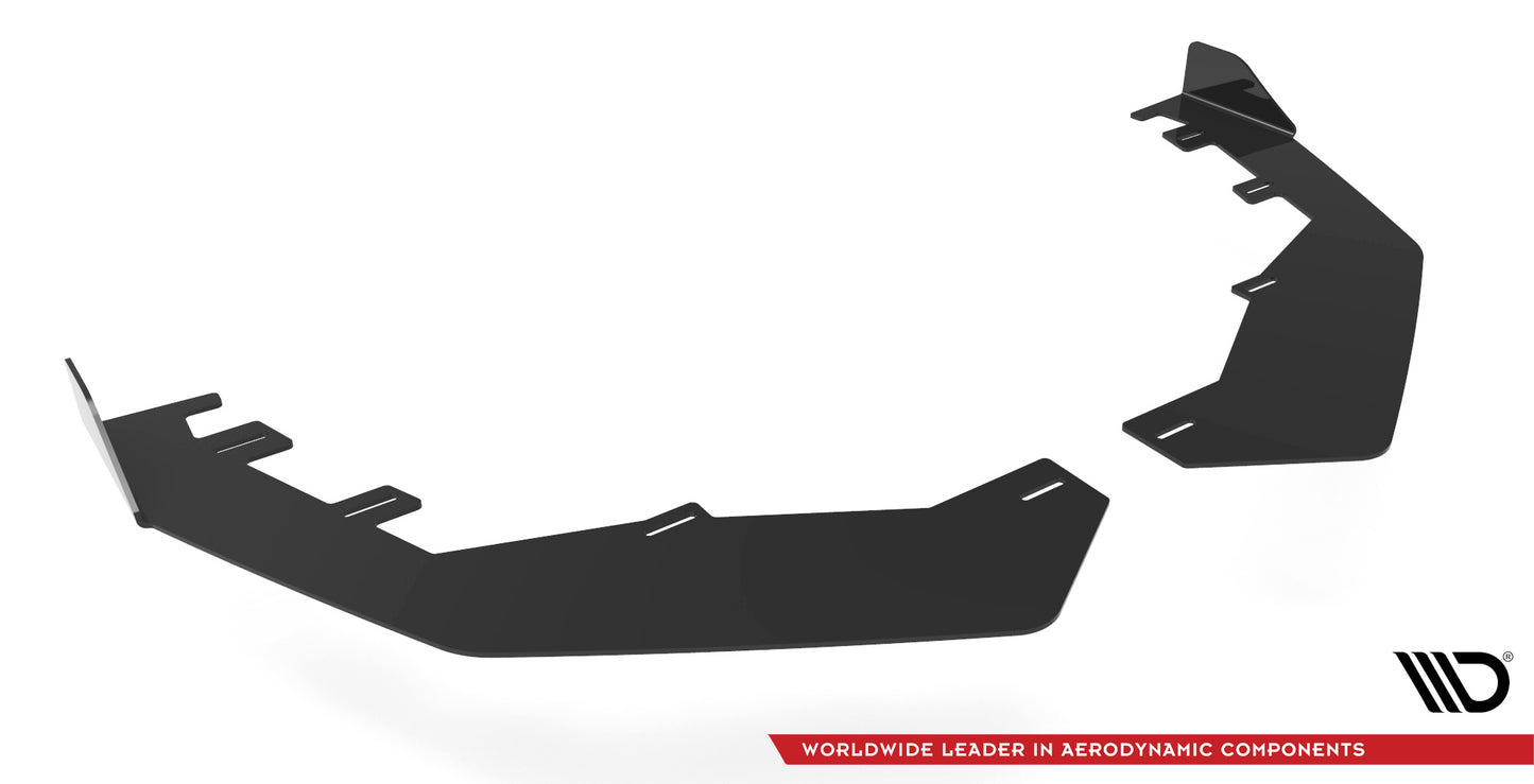 Front Flaps Audi RS3 8Y schwarz Hochglanz