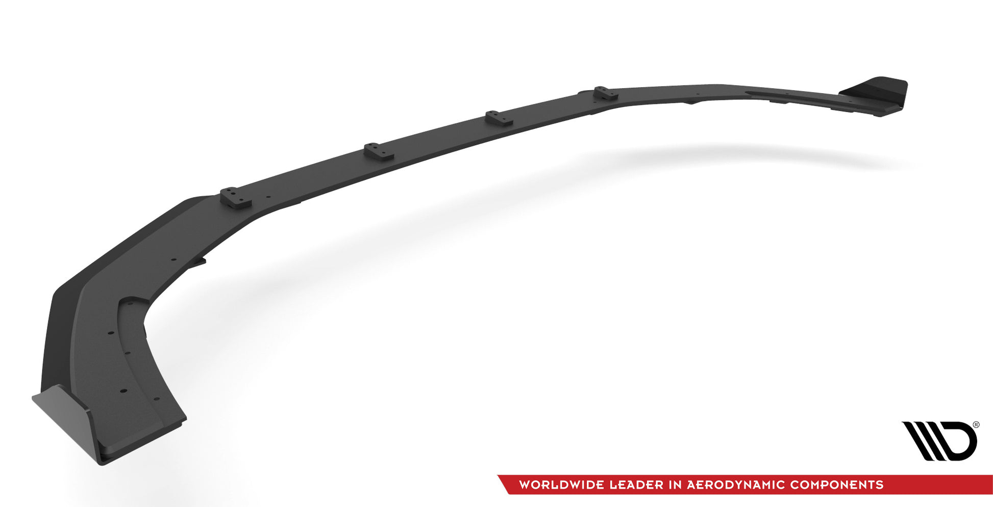Street Pro Front Ansatz für +Flaps für V.1 + Flaps Audi RS3 8Y schwarz Hochglanz