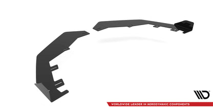 Front Flaps Audi RS3 8Y schwarz Hochglanz