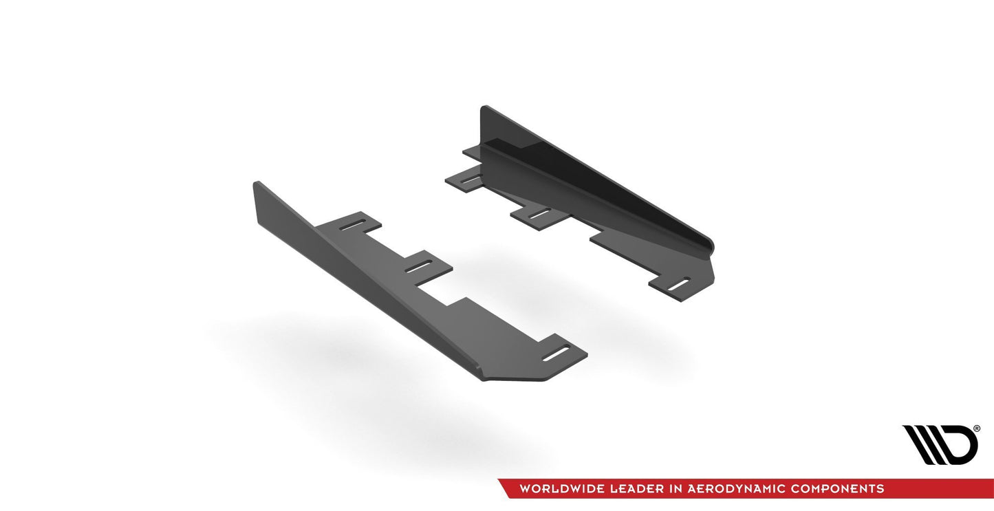 Side Flaps BMW 4er M-Paket G22 schwarz Hochglanz