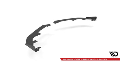 Front Flaps BMW 4er M-Paket G22 schwarz Hochglanz