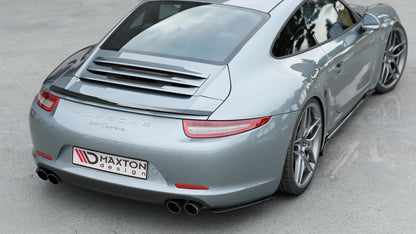 Spoiler CAP für Porsche 911 Carrera 991 schwarz Hochglanz