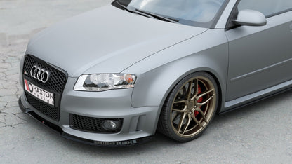 Front Ansatz V.1 für Audi RS4 B7 Carbon Look