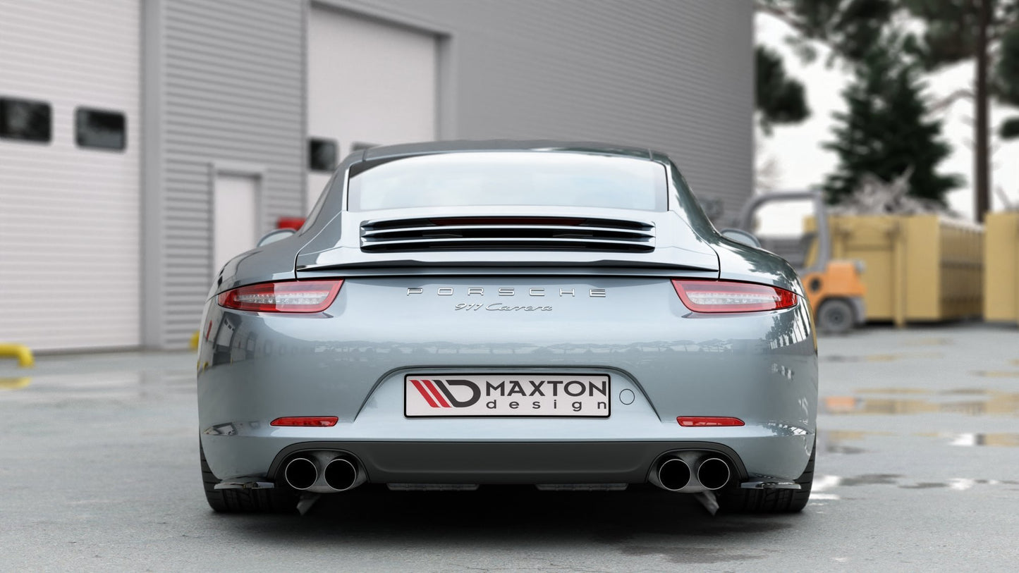 Spoiler CAP für Porsche 911 Carrera 991 schwarz Hochglanz