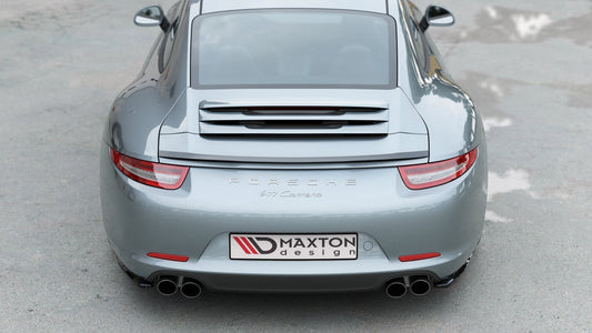 Spoiler CAP für Porsche 911 Carrera 991 schwarz Hochglanz