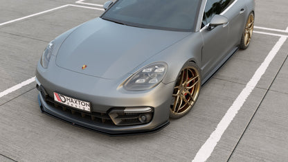 Front Ansatz für Porsche Panamera GTS 971 schwarz matt