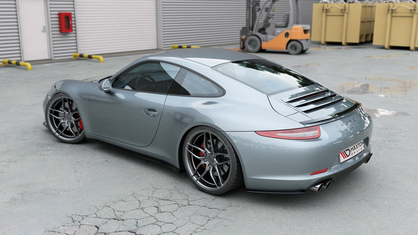 Seitenschweller Ansatz für Porsche 911 Carrera 991 Carbon Look