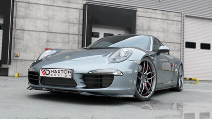 Front Ansatz V.2 für Porsche 911 Carrera 991 schwarz Hochglanz