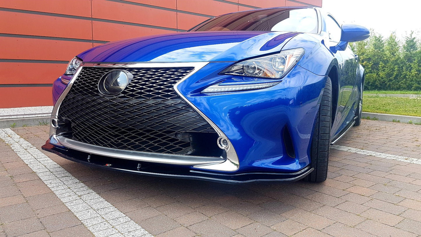 Front Ansatz V.2 für Lexus Rc schwarz matt