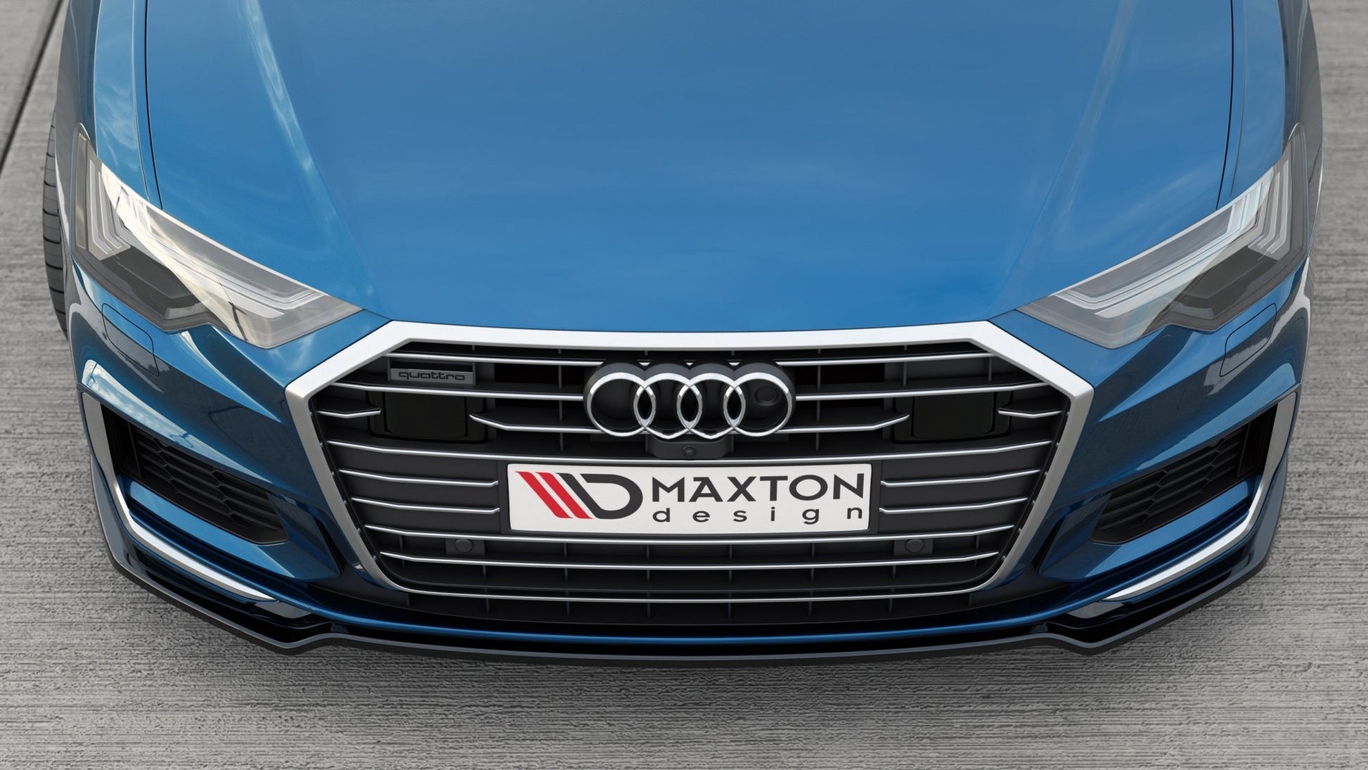 Front Ansatz V.1 für Audi A6 S-Line / S6 C8  Carbon Look