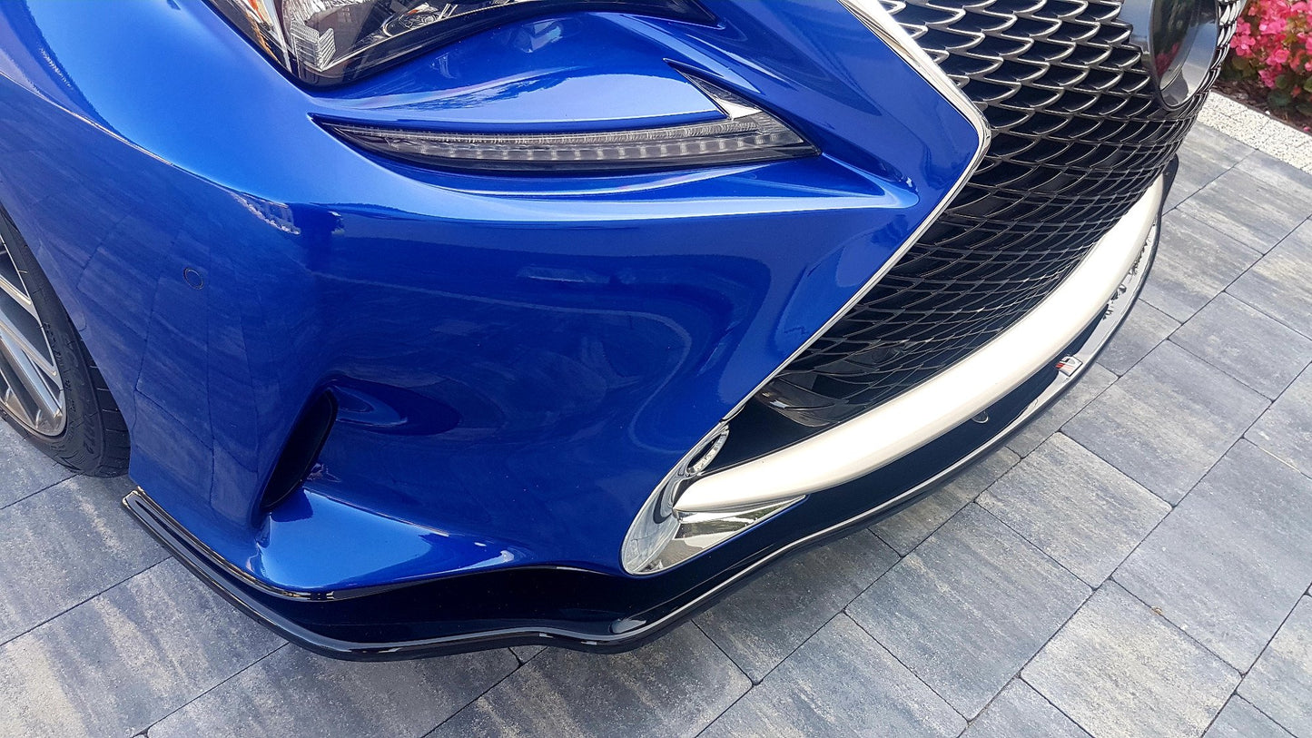 Front Ansatz V.2 für Lexus Rc schwarz matt