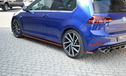 Seitenschweller Ansatz für V.2 für VW Golf 7 R / R-Line Facelift