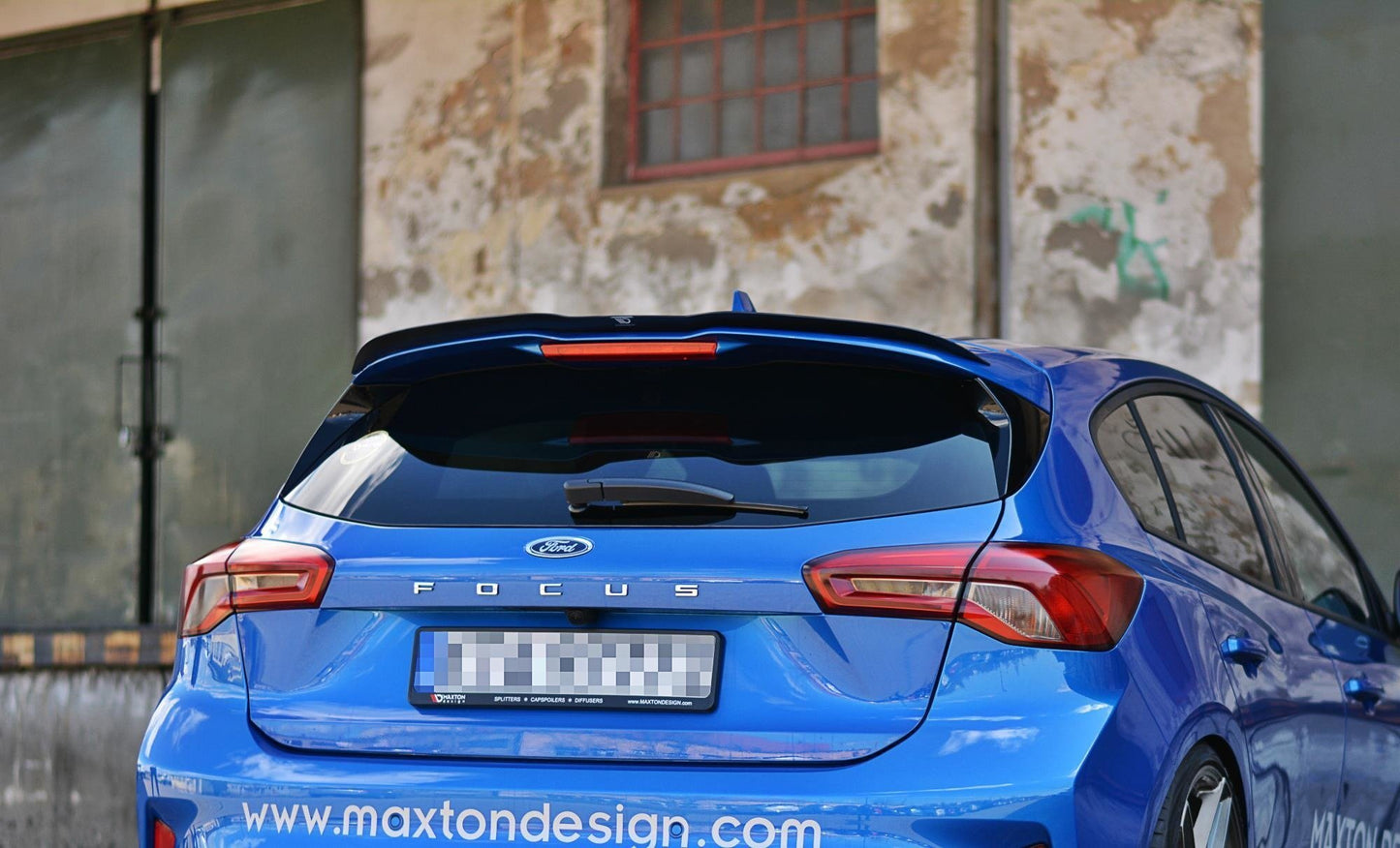 Spoiler CAP V.1 für Ford Focus ST-Line Mk4 Carbon Look