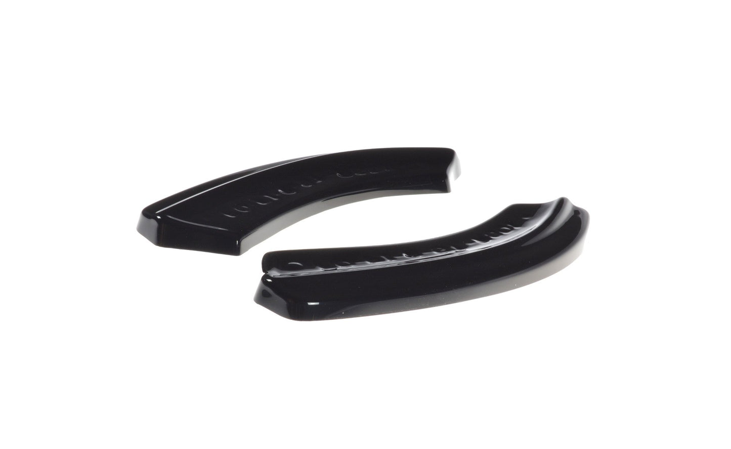 Heck Ansatz Flaps Diffusor für Ford Fiesta ST Mk6 schwarz matt