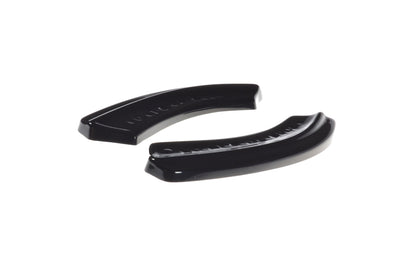 Heck Ansatz Flaps Diffusor für Ford Fiesta ST Mk6 schwarz matt