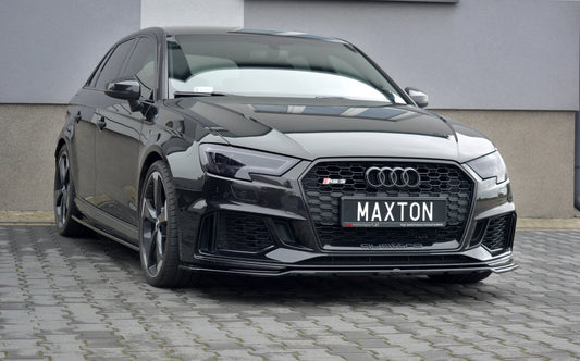 Front Ansatz V.2 für Audi RS3 8V FL Sportback Carbon Look