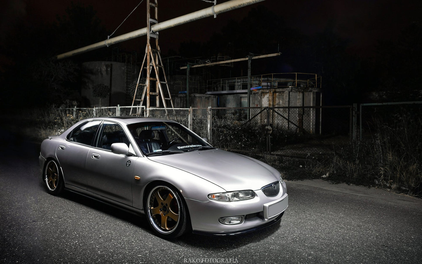 Front Ansatz für Mazda Xedos 6 Carbon Look