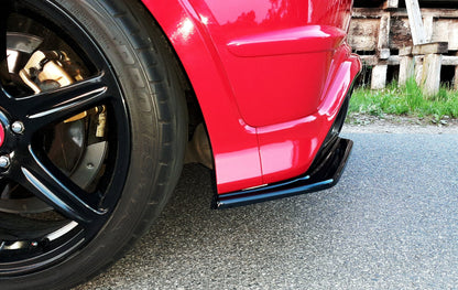 Heck Ansatz Flaps Diffusor für HONDA CIVIC VIII TYPE-R GP Carbon Look