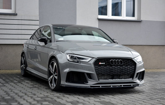 Front Ansatz V.1 für Audi RS3 8V FL Limousine Carbon Look