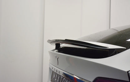 Spoiler CAP V.1 für TESLA MODEL X schwarz matt