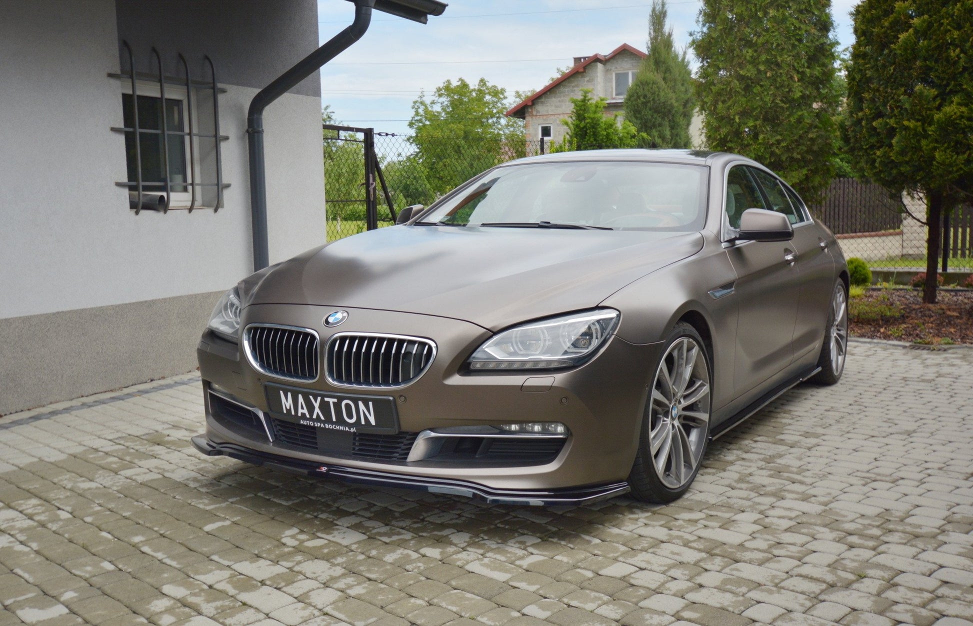 Seitenschweller Ansatz für BMW 6er GRAN COUPÉ Carbon Look