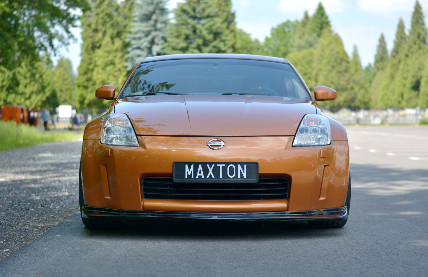 Front Ansatz für NISSAN 350Z Carbon Look