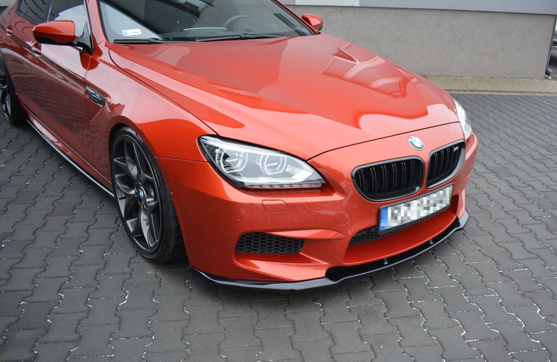 Front Ansatz für BMW M6 GRAN COUPÉ schwarz matt
