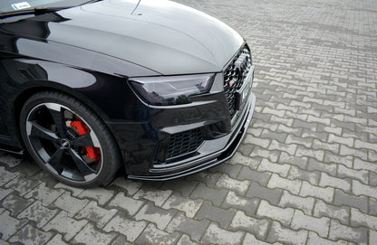 Front Ansatz V.1 für Audi RS3 8V FL Sportback Carbon Look