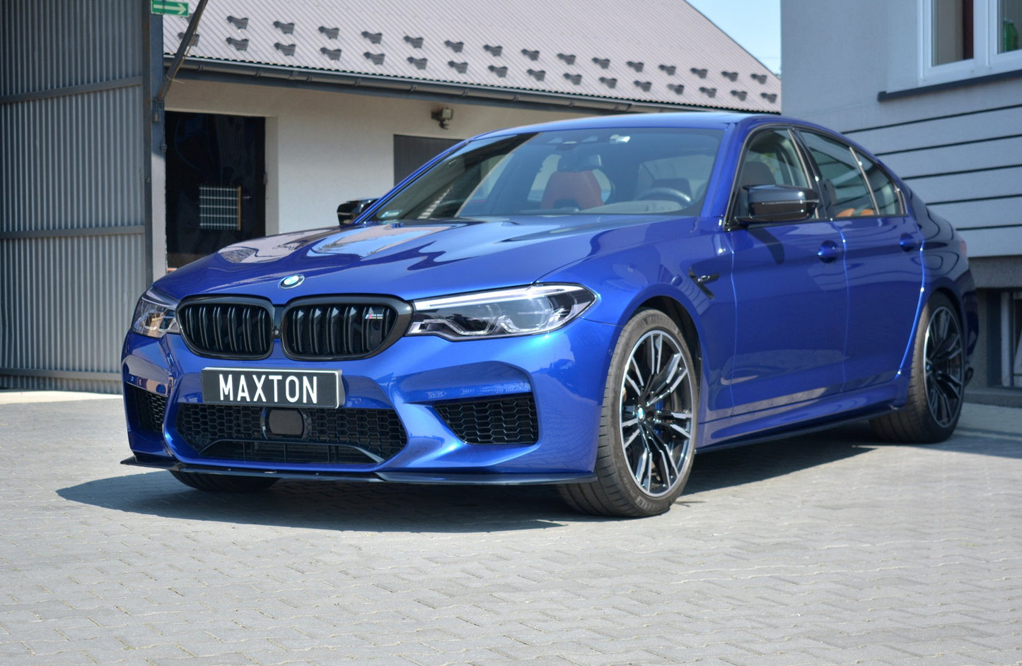 Front Ansatz V.2 für BMW M5 F90 schwarz matt