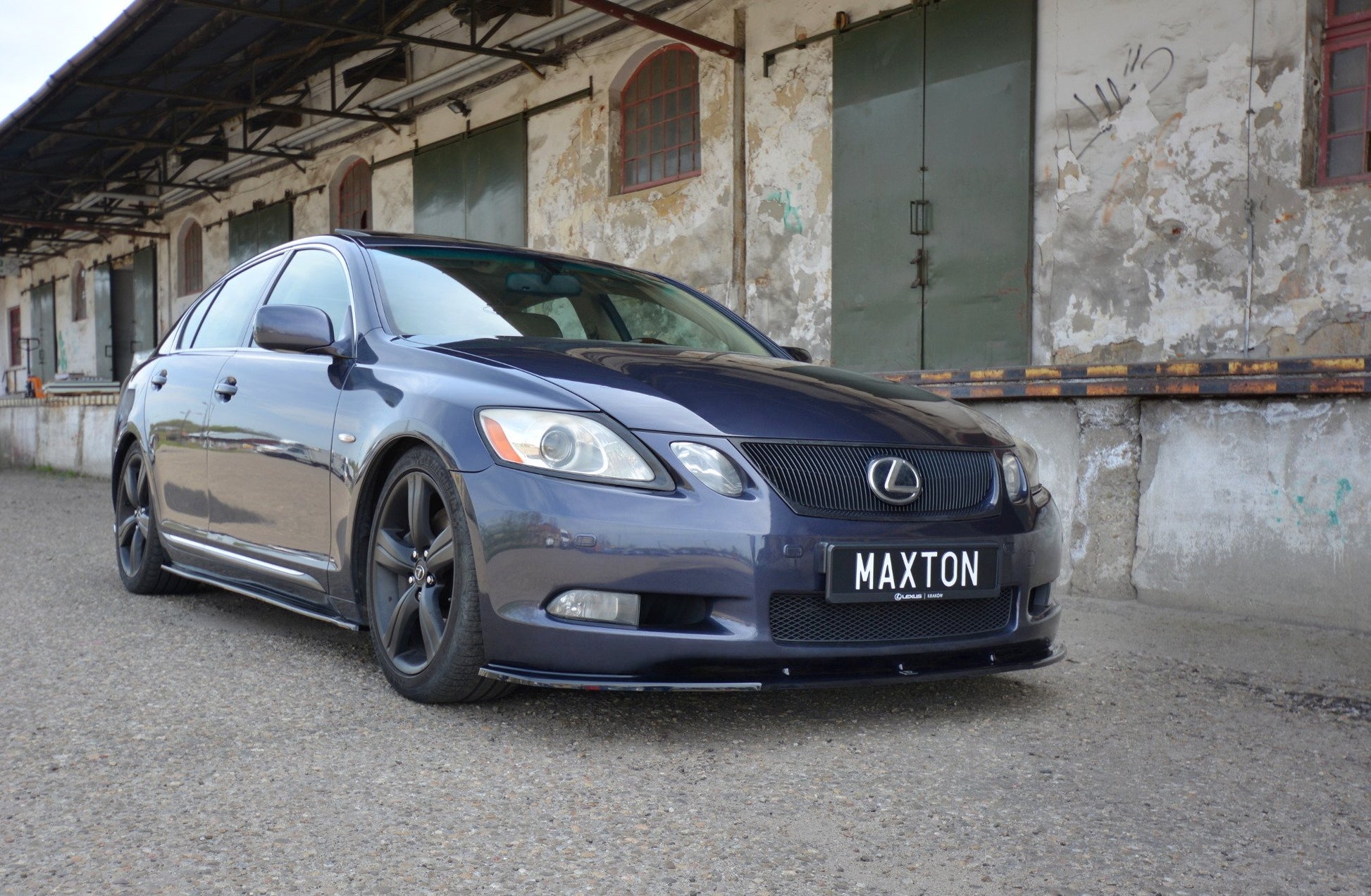 Front Ansatz V.1 für LEXUS GS MK.3  schwarz matt