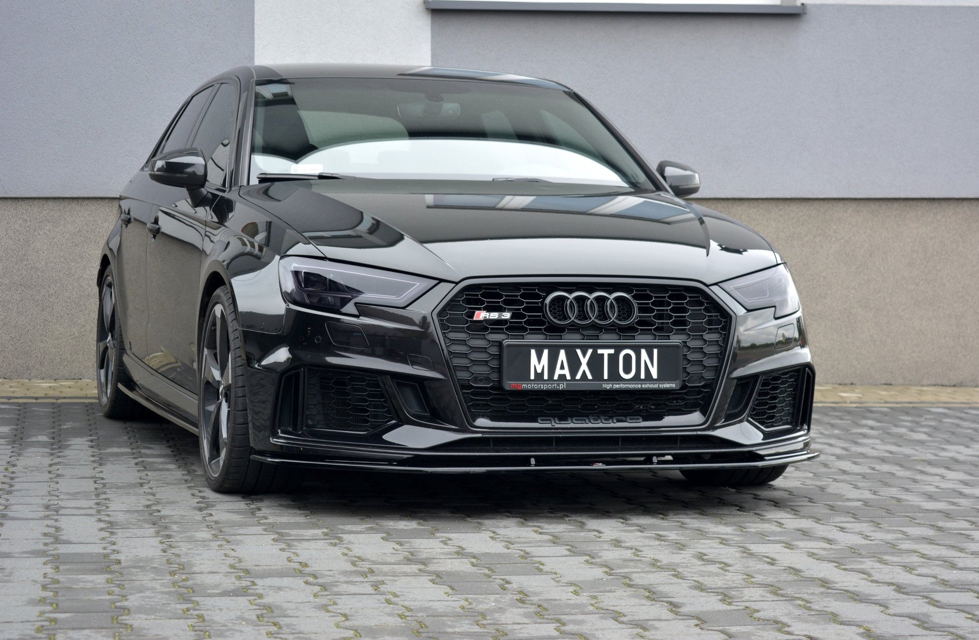 Front Ansatz V.1 für Audi RS3 8V FL Sportback Carbon Look