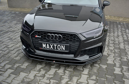 Front Ansatz V.1 für Audi RS3 8V FL Sportback Carbon Look