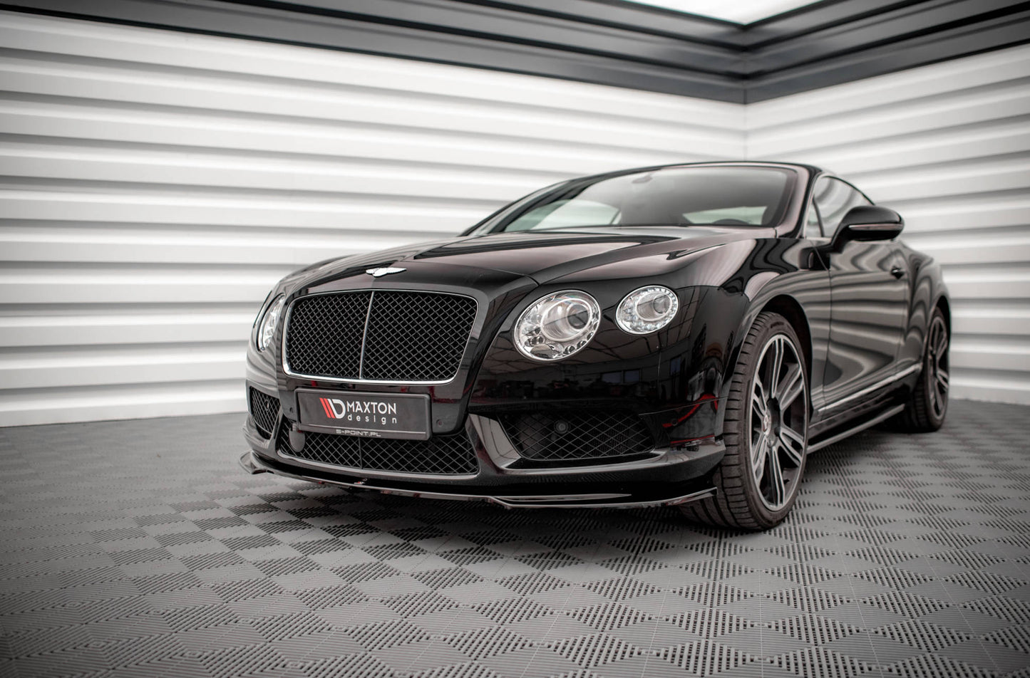 Front Ansatz V.2 für Bentley Continental GT V8 S Mk2 Carbon Look