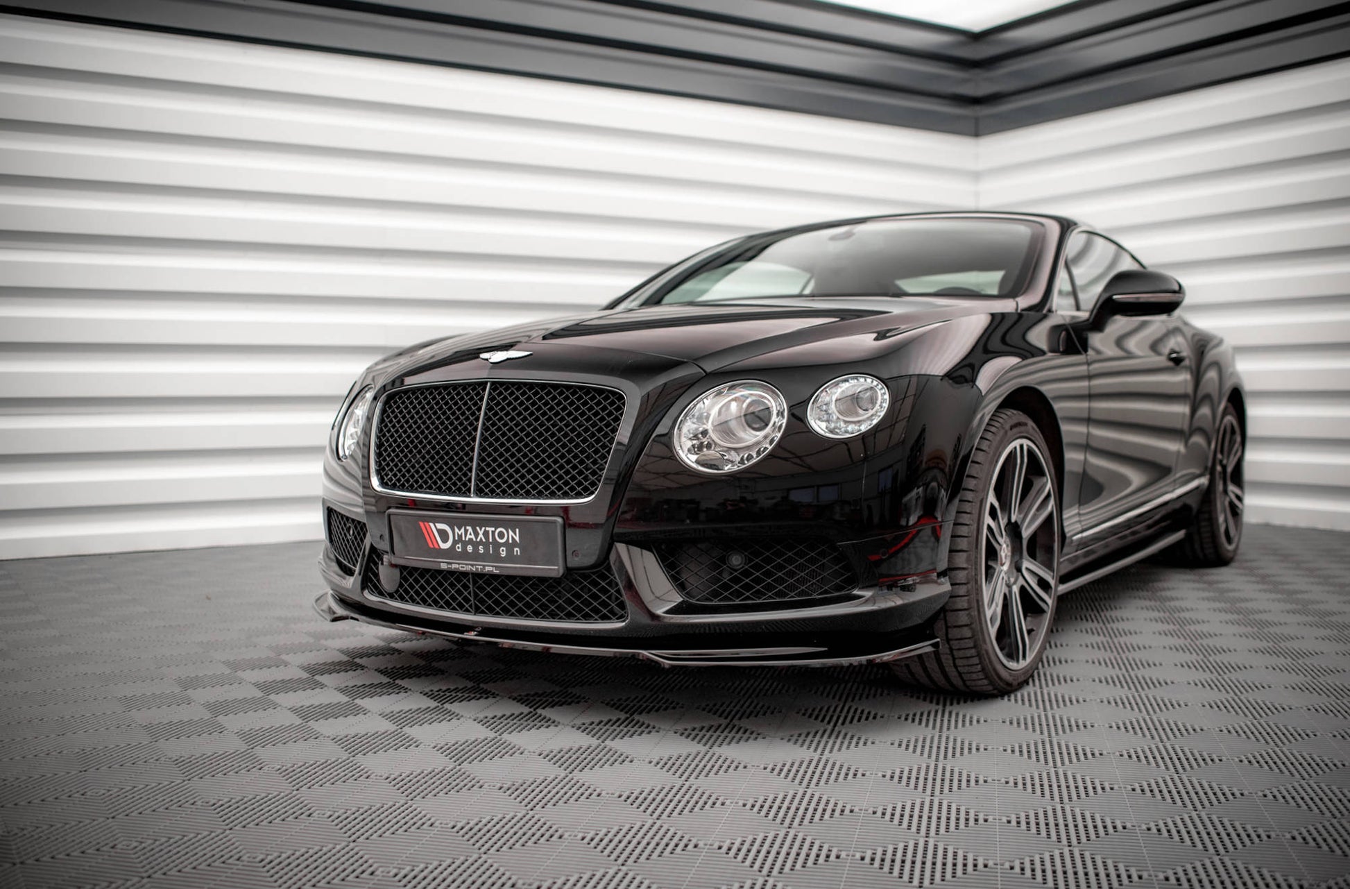 Front Ansatz V.2 für Bentley Continental GT V8 S Mk2 Carbon Look